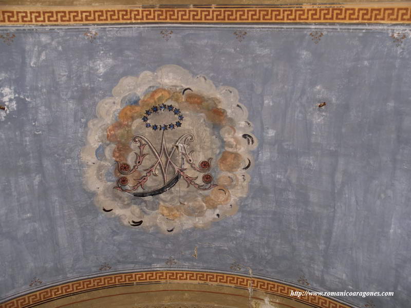 DECORACIN PICTRICA MODERNA DE LA BVEDA DEL PRESBITERIO